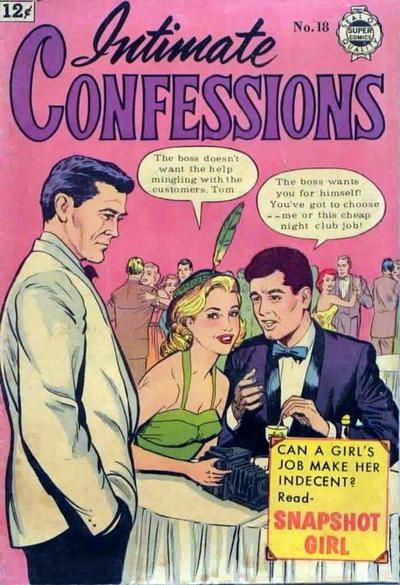 Intimate Confessions #18 Comic