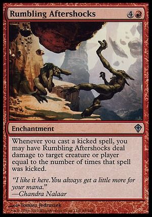 Rumbling Aftershocks (Worldwake)