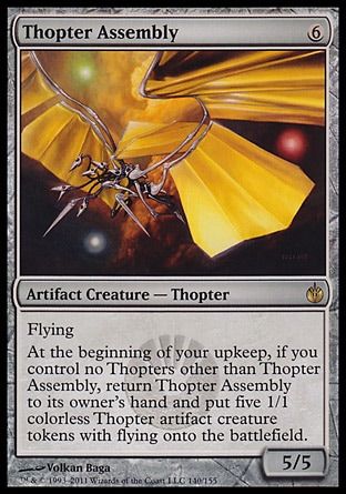 Thopter Assembly (Mirrodin Besieged) Trading Card