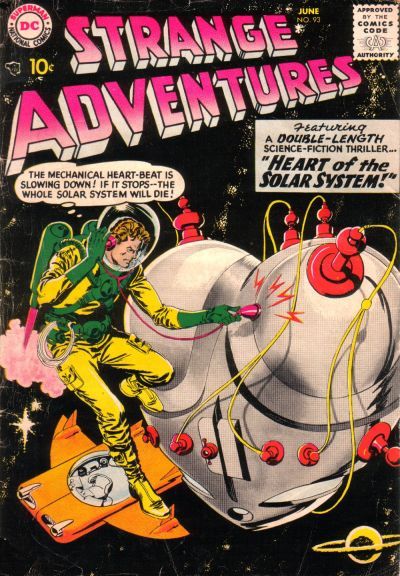 Strange Adventures #93 Comic
