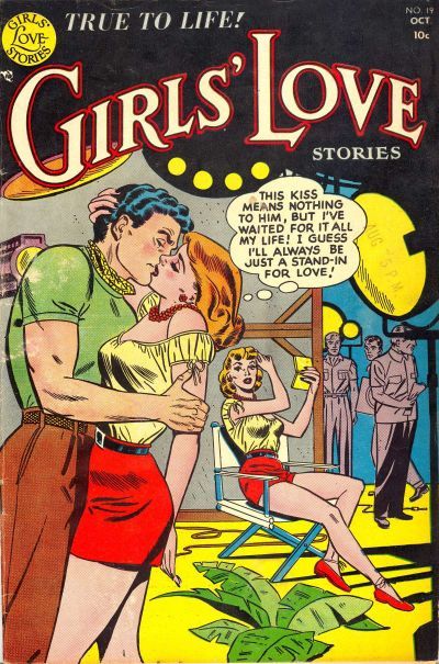 Girls' Love Stories #19 Comic