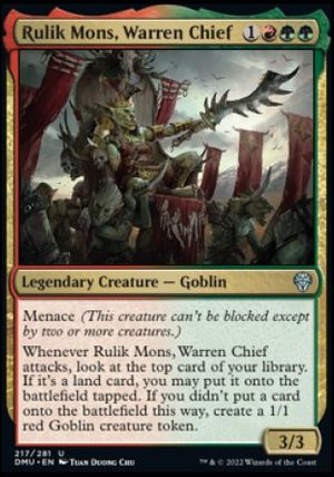 Rulik Mons, Warren Chief (Dominaria United)