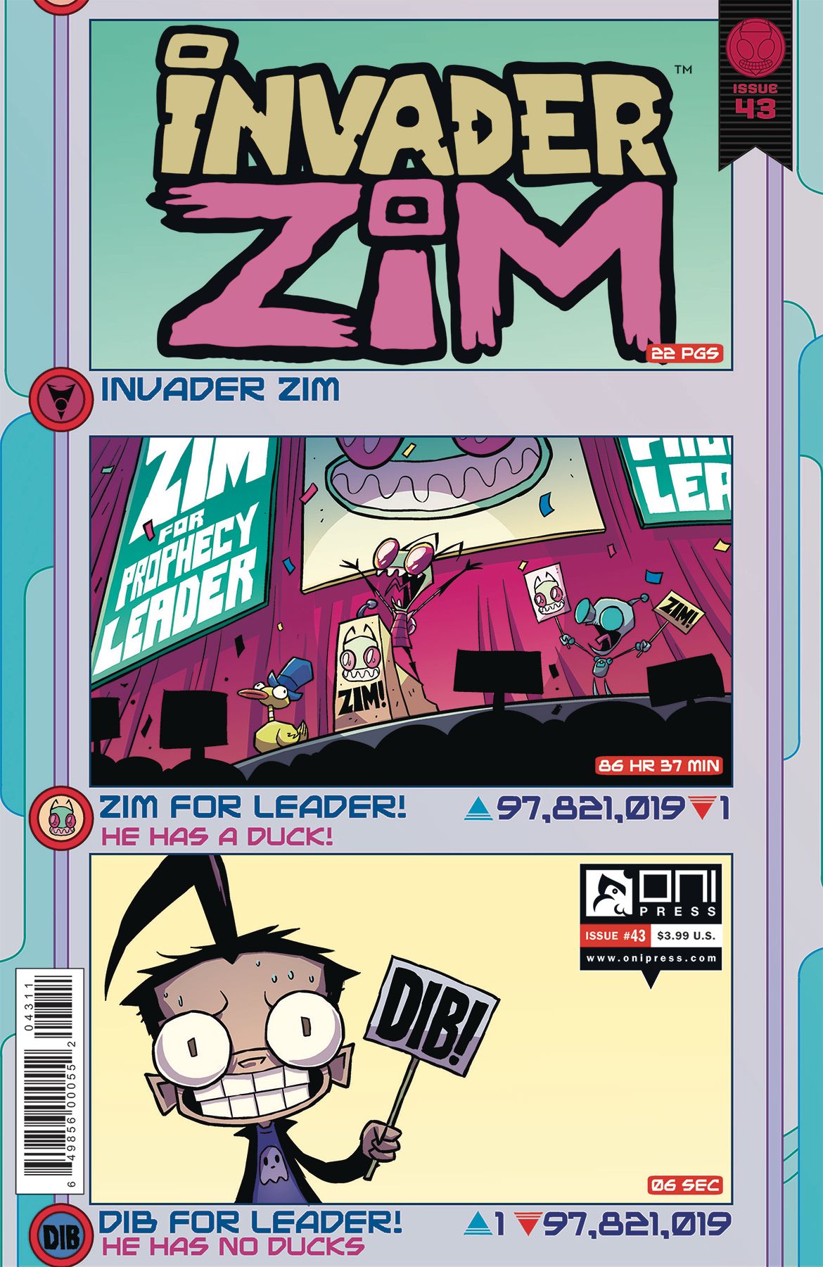 Invader Zim #43 Comic
