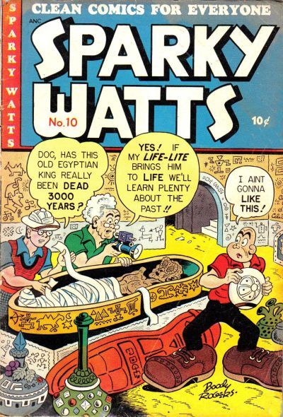 Sparky Watts #10 Comic