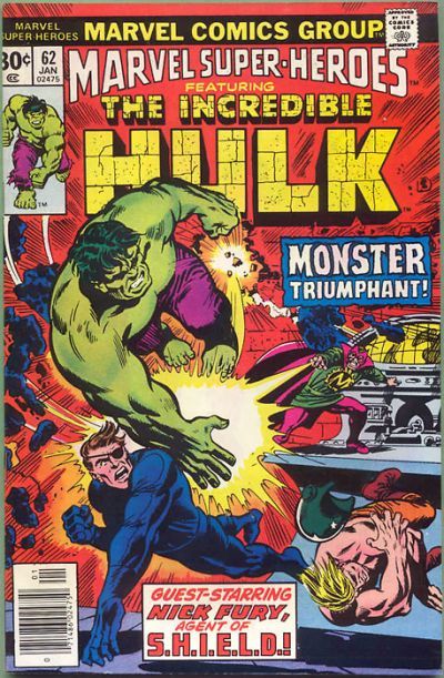 Marvel Super-Heroes #62 Comic