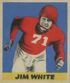 Jim White 1949 Leaf #39 Sports Card