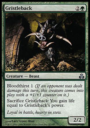 Gristleback (Guildpact) Trading Card