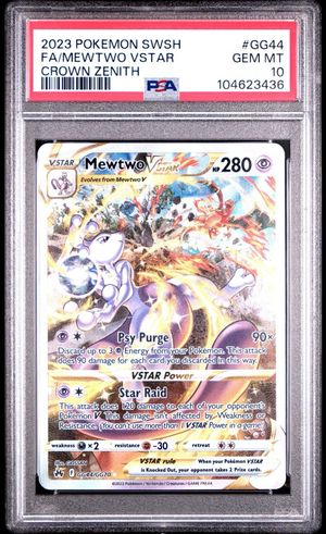 Mewtwo VSTAR (GG44) - Crown Zenith Galarian Gallery