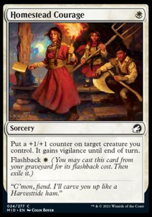 Homestead Courage (Innistrad: Midnight Hunt)