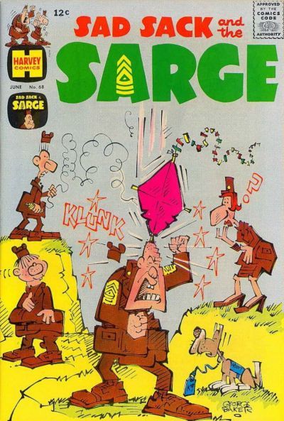 Sad Sack And The Sarge #68 Comic
