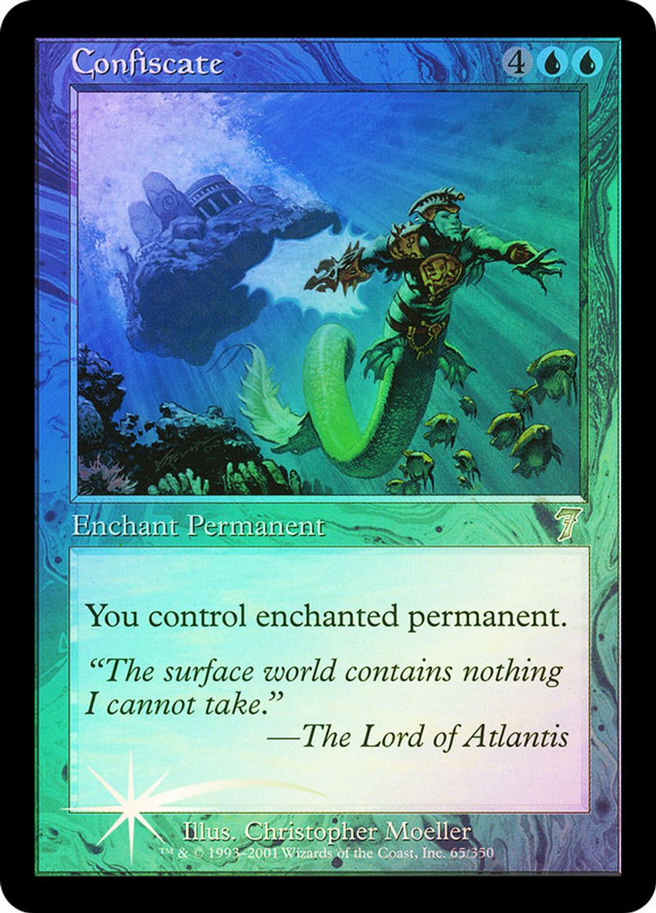 Confiscate (7th Edition - Foil) Trading Card