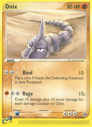 Onix (71/100) - Sandstorm