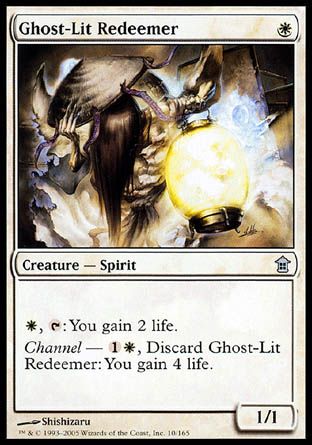 Ghost-Lit Redeemer (Saviors of Kamigawa) Trading Card