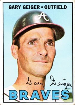 Gary Geiger 1967 Topps #566 Sports Card