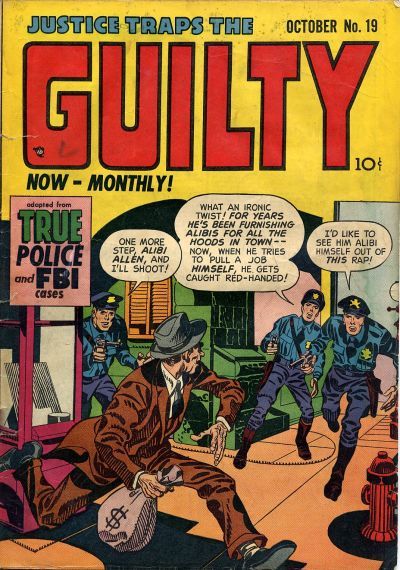 Justice Traps the Guilty #19 Comic