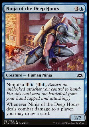 Ninja of the Deep Hours (Planechase Anthology decks) Trading Card