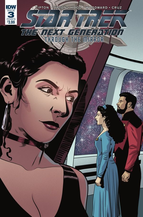 Star Trek the Next Generation: Through the Mirror #3 (Cover B Hood)