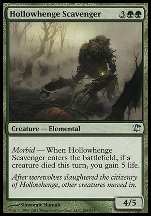 Hollowhenge Scavenger (Innistrad) Trading Card