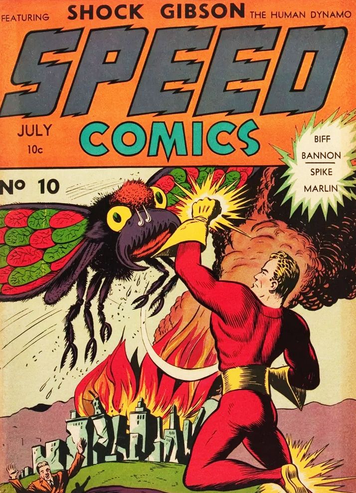 Speed Comics #10 Comic