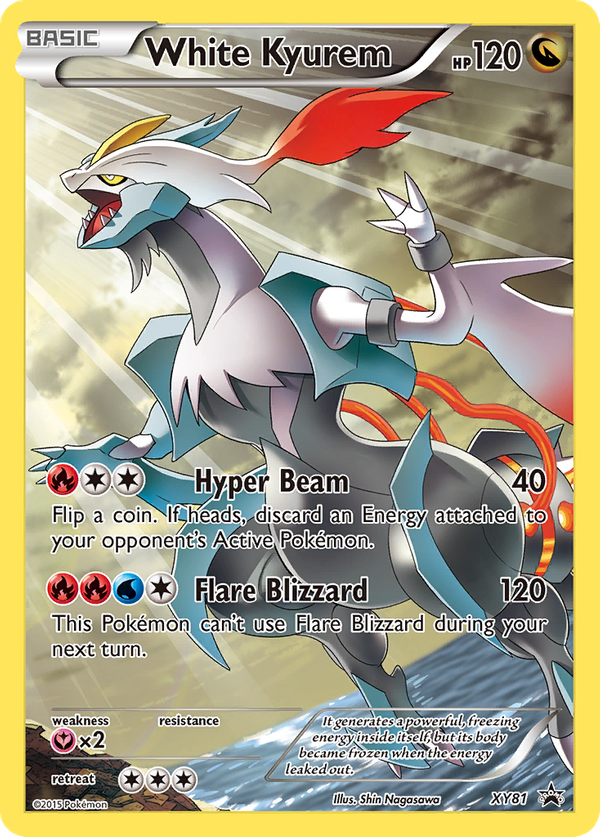 White Kyurem (XY81) - XY Black Star Promos