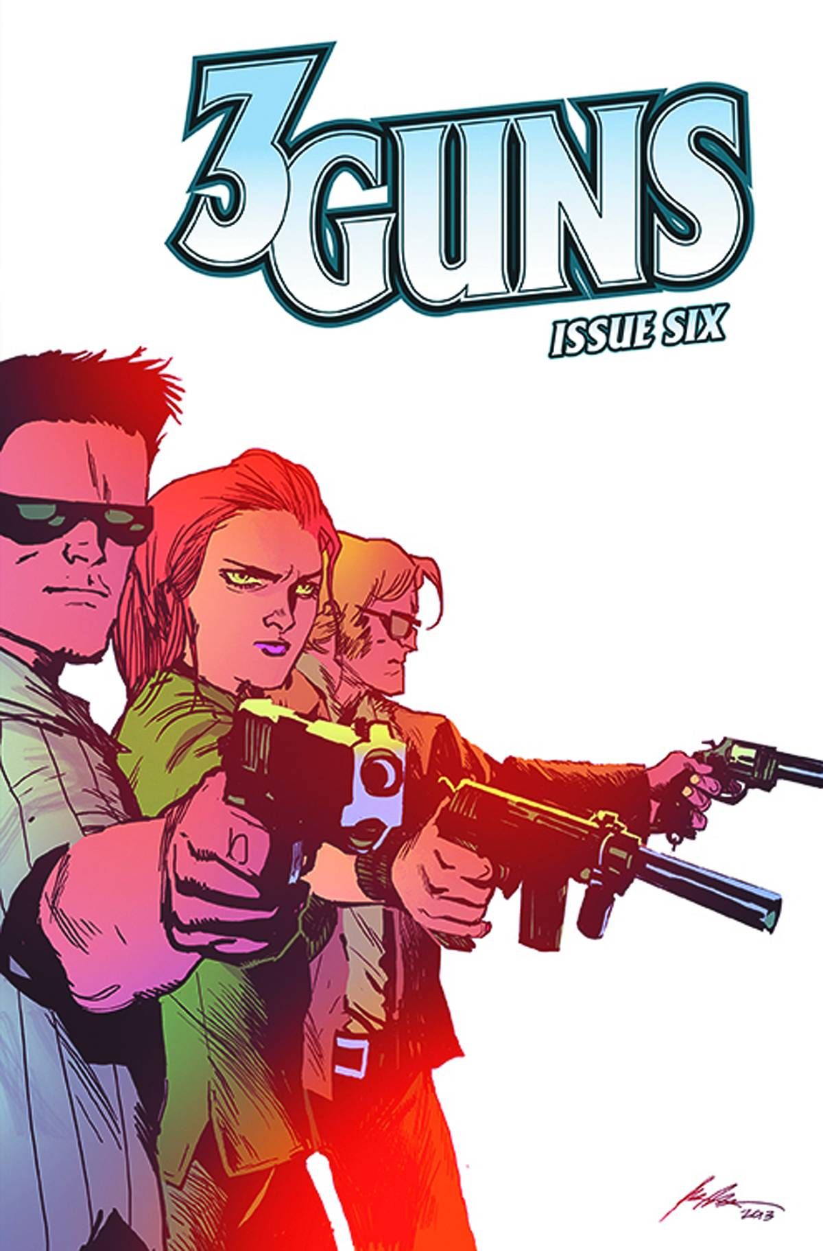 3 Guns #6 Comic