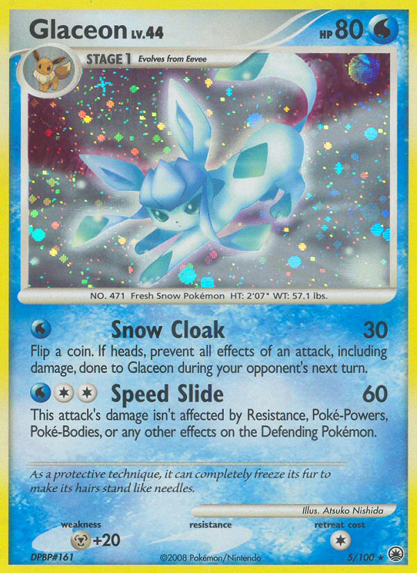 Glaceon (5/100) - Majestic Dawn Pokémon Card