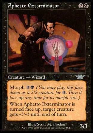 Aphetto Exterminator (Legions) Trading Card