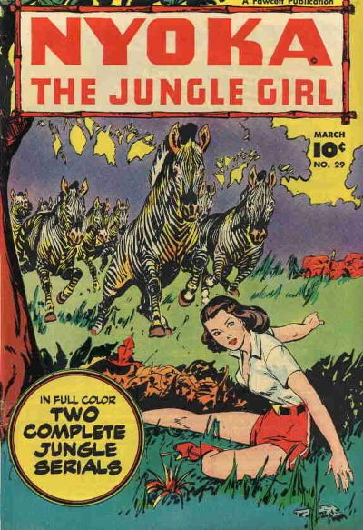 Nyoka, the Jungle Girl #29 Comic