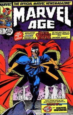 Marvel Age #75 Comic