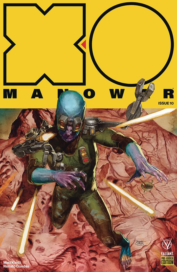 X-O Manowar #10 (Cover E Pre-order Bundle Cover)
