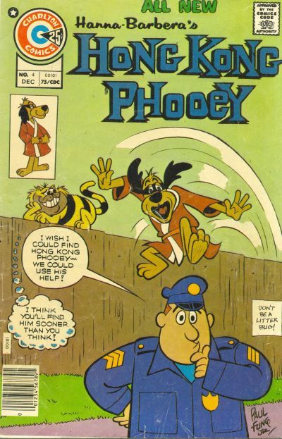 Hong Kong Phooey #4 Comic