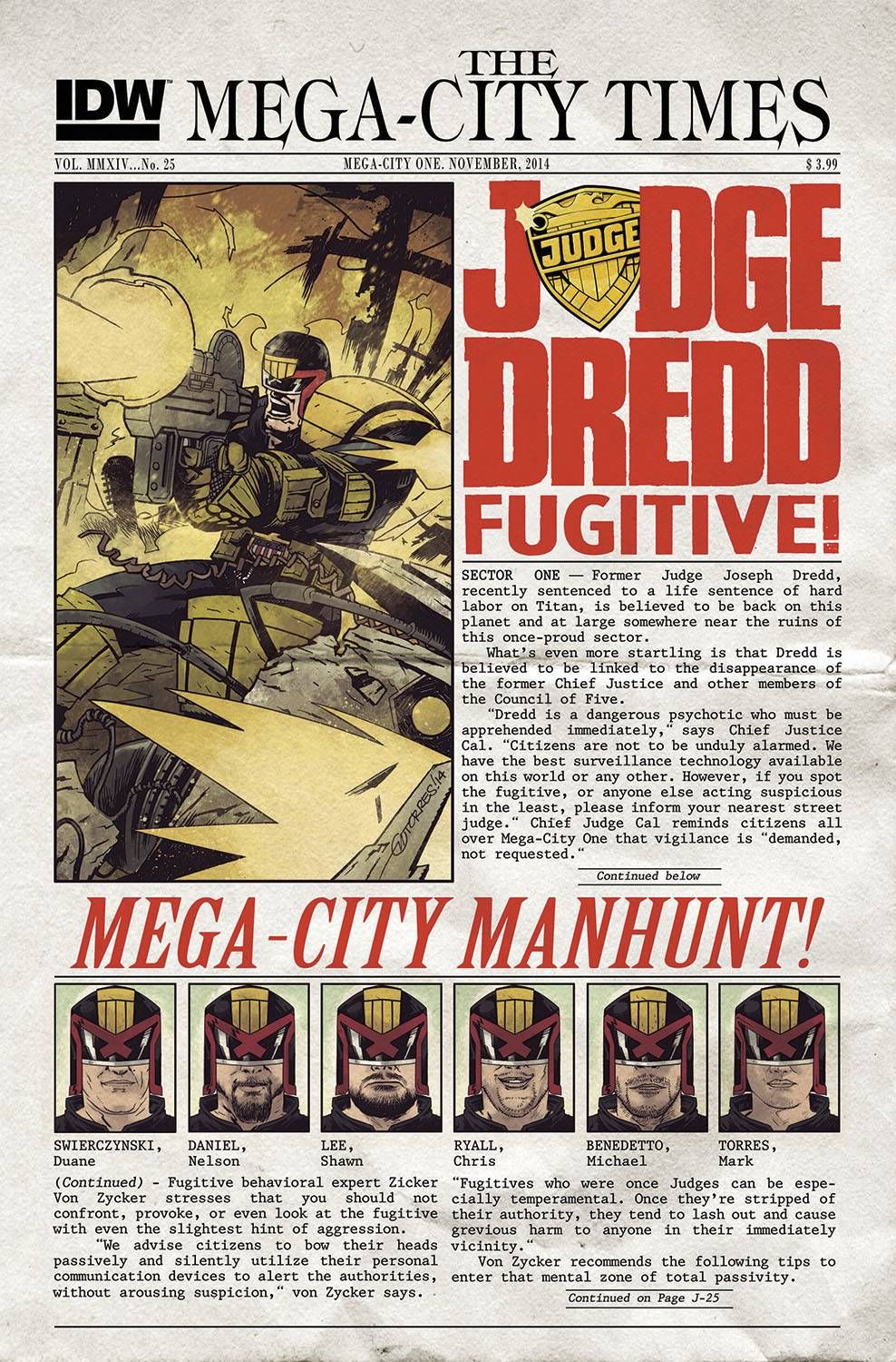 Judge Dredd #25 Comic