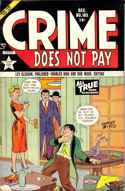Crime Does Not Pay #105 Comic