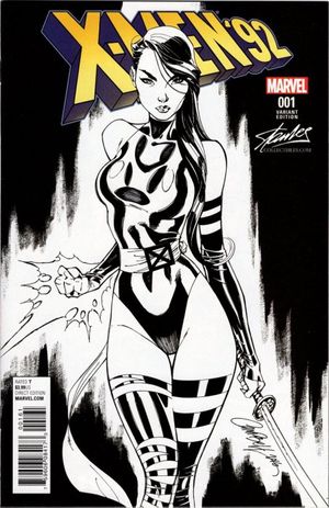 X-Men '92 #1 (J. Scott Campbell Sketch Variant)