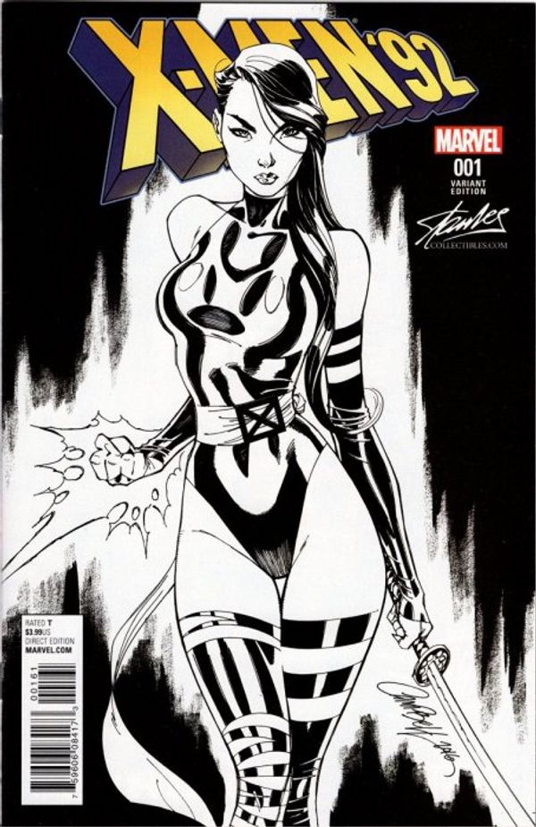 X-Men '92 #1 (J. Scott Campbell Sketch Variant)