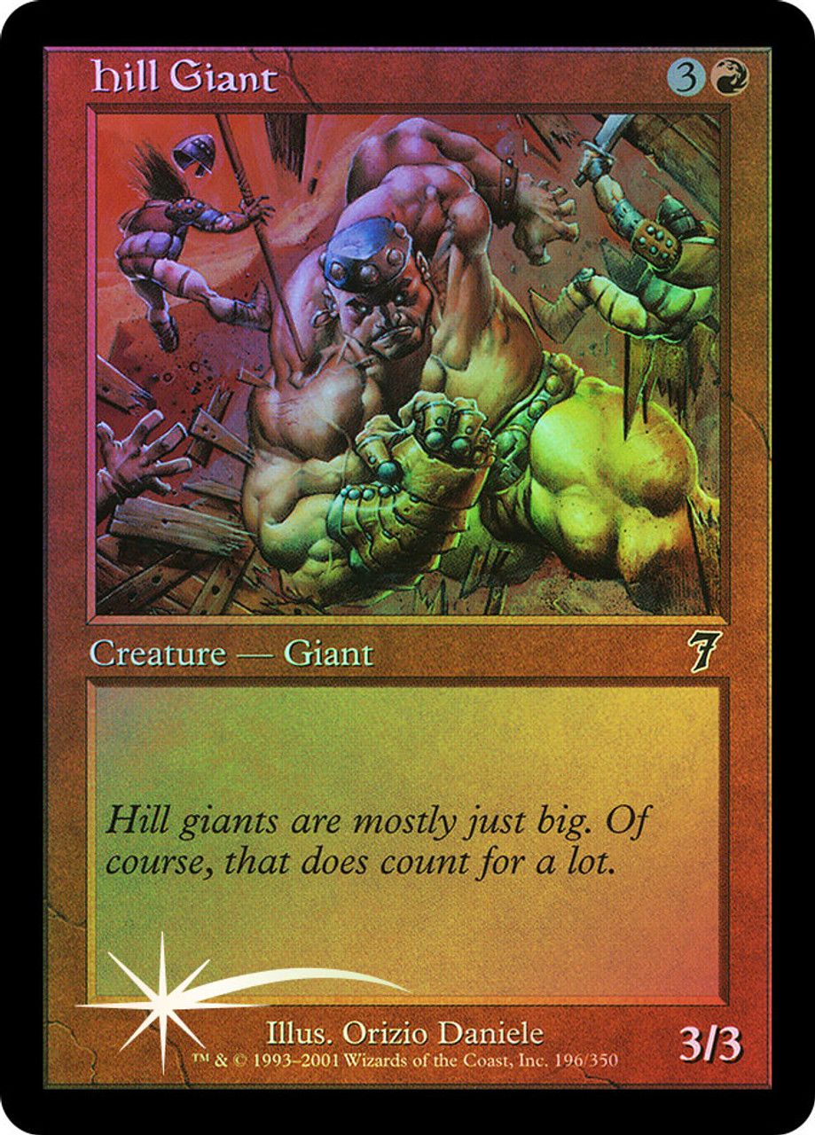 Hill Giant (7th Edition - Foil) Trading Card