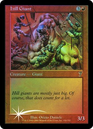 Hill Giant (7th Edition - Foil)