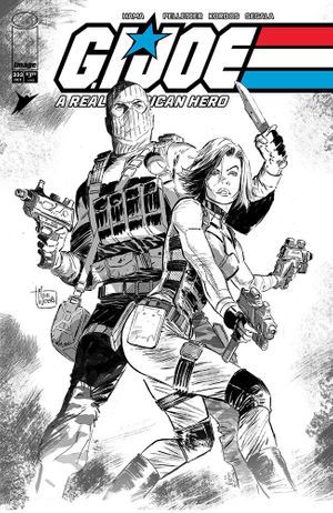 G.I. Joe: A Real American Hero #333 (Cvr B Lee Weeks B&W Variant)
