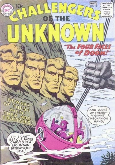 Challengers of the Unknown #10 Comic