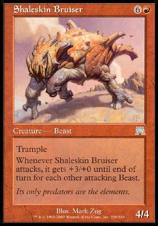 Shaleskin Bruiser (Onslaught) Trading Card