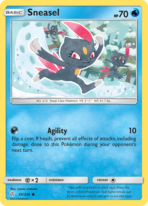 Sneasel (43/236) - Cosmic Eclipse