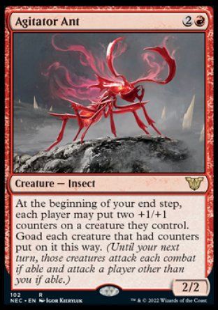 Agitator Ant (Kamigawa Neon Dynasty Commander Decks) Trading Card