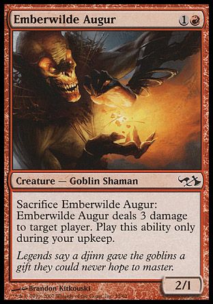 Emberwilde Augur (Elves vs. Goblins) Trading Card