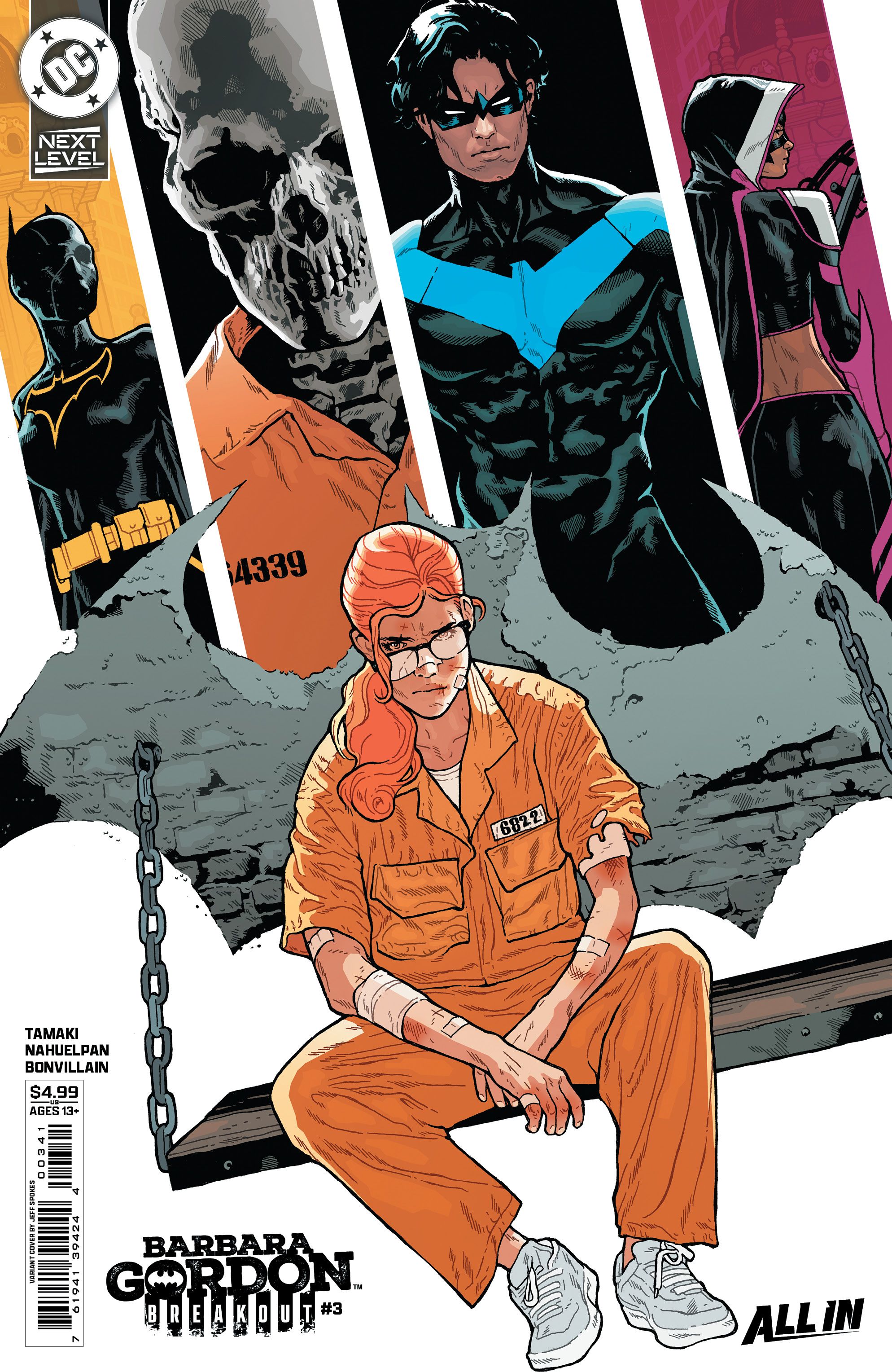 Barbara Gordon Breakout #3 (Cvr D Jeff Spokes Card Stock Variant) Comic