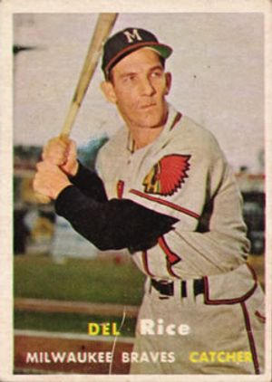 Del Rice 1957 Topps #193 Value - GoCollect