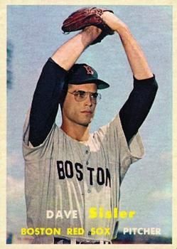 Dave Sisler 1957 Topps #56 Sports Card