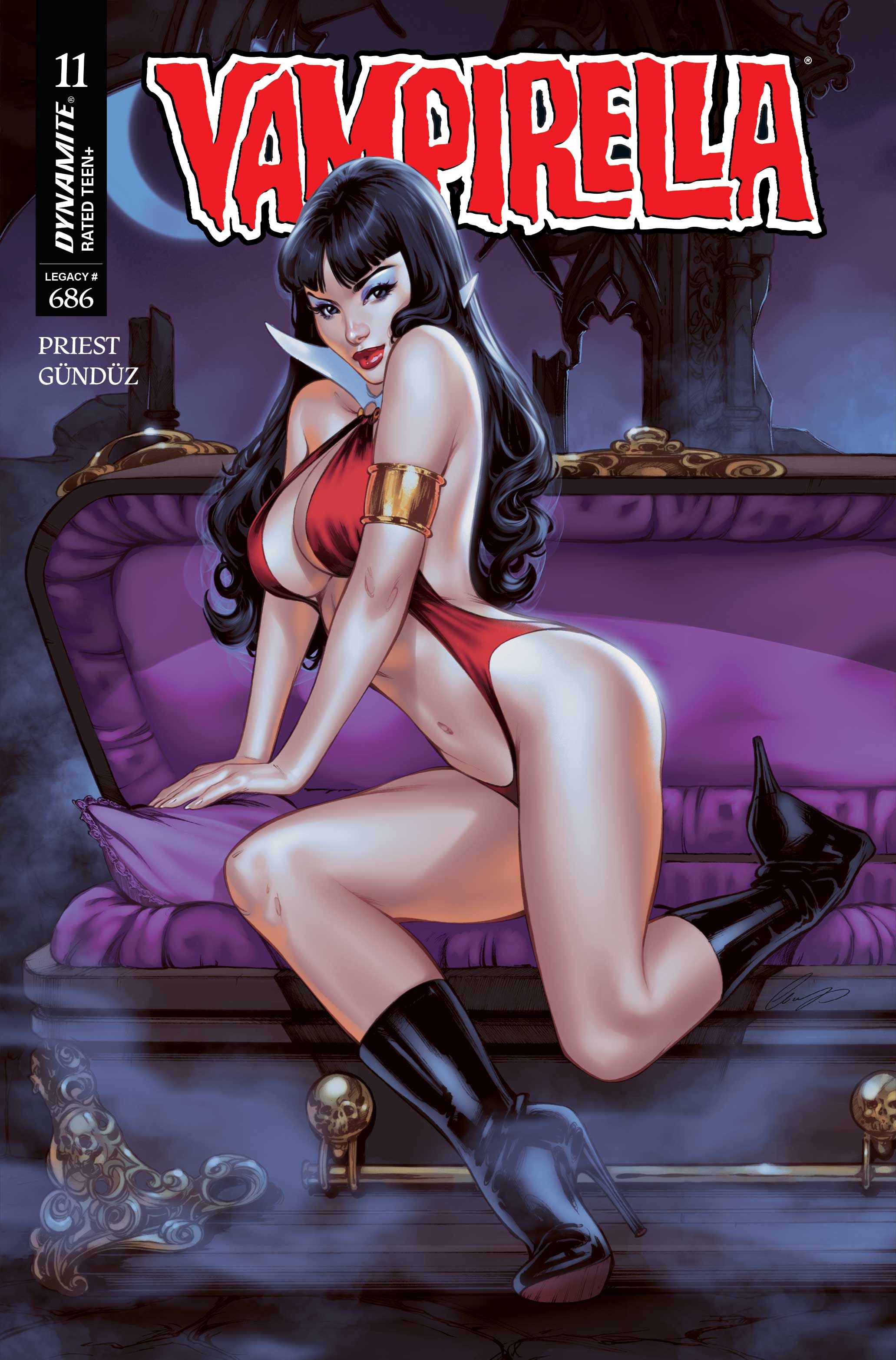 Vampirella #11 (Cvr D Elias Chatzoudis Variant) Comic