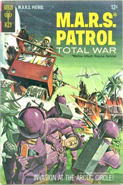 M.A.R.S. Patrol Total War #4 Comic