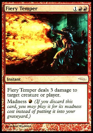 Fiery Temper (Gateway) Trading Card