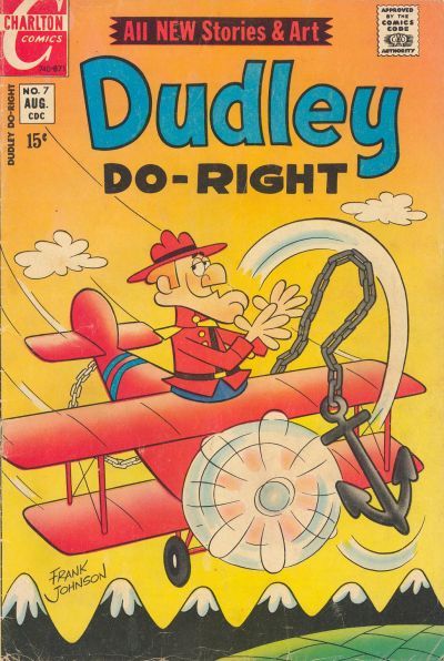 Dudley Do-Right #7 Comic